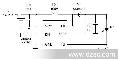 白光LED电源驱动IC RT9271 LED驱动IC的技术特点与应用分析